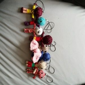 Cute Worry Doll Keychain